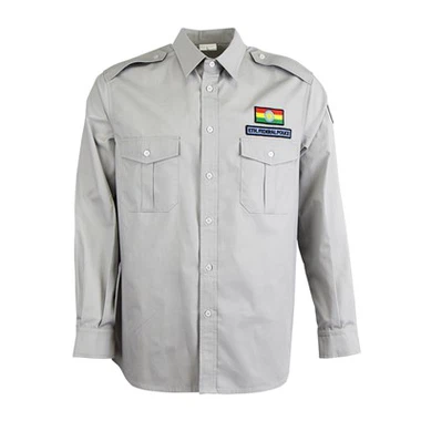 Set di guardie uniformi a maniche lunghe di sicurezza della polizia etiope